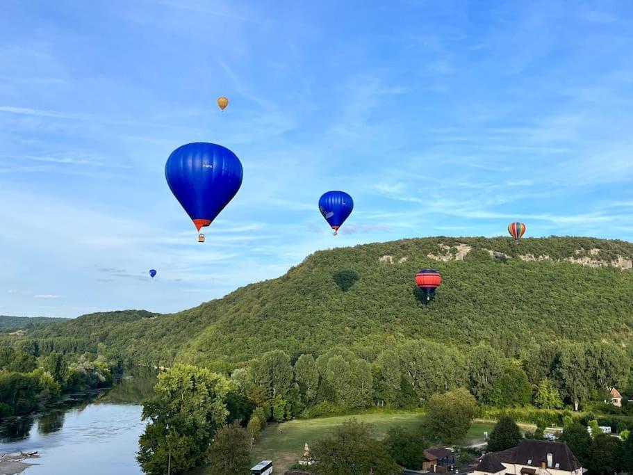 Vue Magique A Castelnaud Villa Buitenkant foto