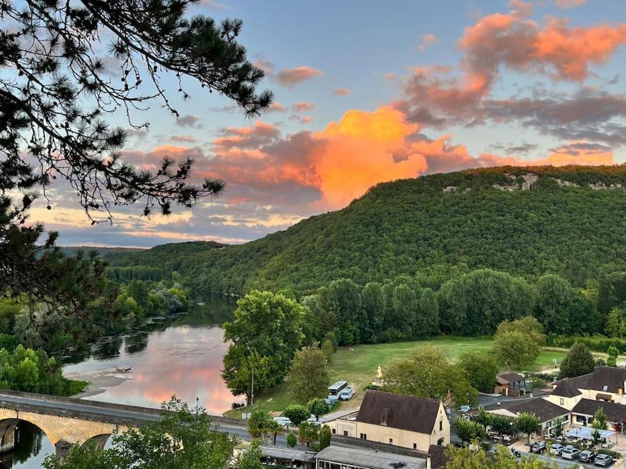 Vue Magique A Castelnaud Villa Buitenkant foto