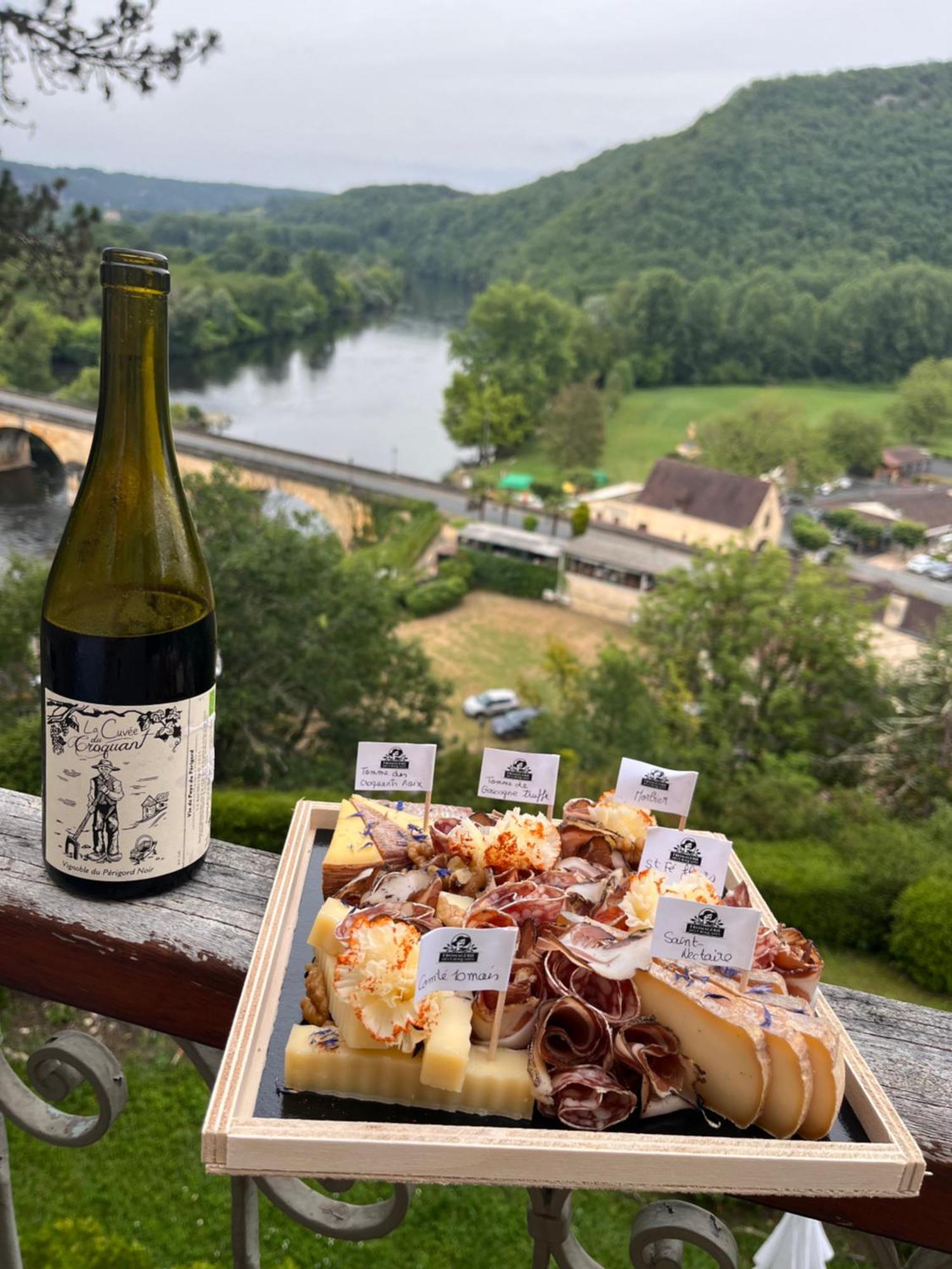 Vue Magique A Castelnaud Villa Buitenkant foto