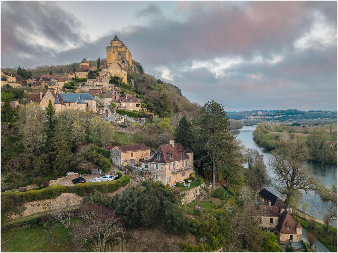 Vue Magique A Castelnaud Villa Buitenkant foto